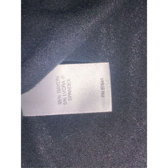 Stunning J. Jill Skirt Womens geometric design Long Midi A Line Flowy black and - Picture 6 of 6